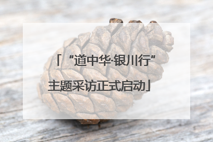 “道中华·银川行”主题采访正式启动