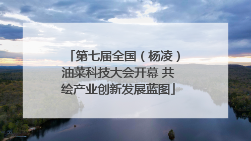 第七届全国（杨凌）油菜科技大会开幕 共绘产业创新发展蓝图