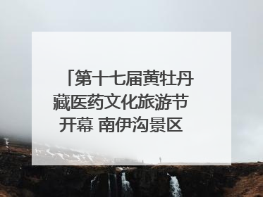 第十七届黄牡丹藏医药文化旅游节开幕 南伊沟景区重新开放