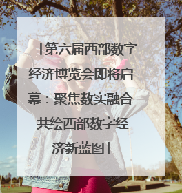 第六届西部数字经济博览会即将启幕：聚焦数实融合 共绘西部数字经济新蓝图