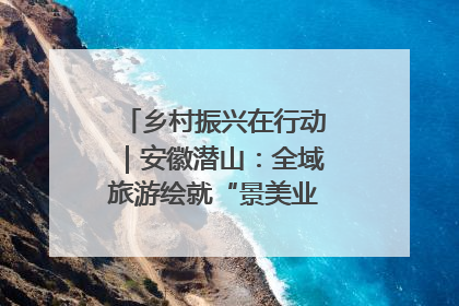 乡村振兴在行动｜安徽潜山：全域旅游绘就“景美业兴民富”新画卷
