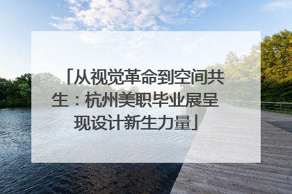 从视觉革命到空间共生：杭州美职毕业展呈现设计新生力量