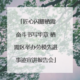 匠心闪耀栖霞 奋斗书写华章 栖霞区举办劳模先进事迹宣讲报告会