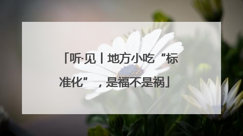 听·见丨地方小吃“标准化”，是福不是祸