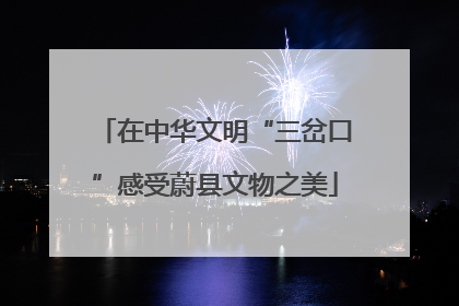 在中华文明“三岔口”感受蔚县文物之美