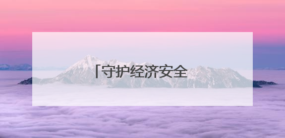 守护经济安全 筑牢城市更新