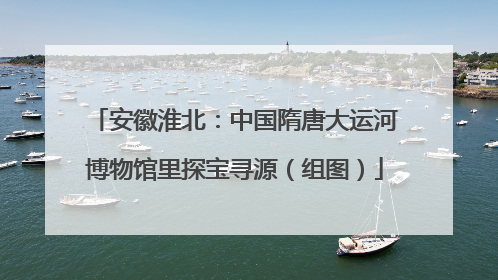 安徽淮北：中国隋唐大运河博物馆里探宝寻源（组图）