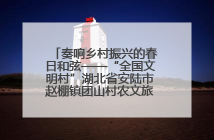 奏响乡村振兴的春日和弦——“全国文明村”湖北省安陆市赵棚镇团山村农文旅融合发展见闻