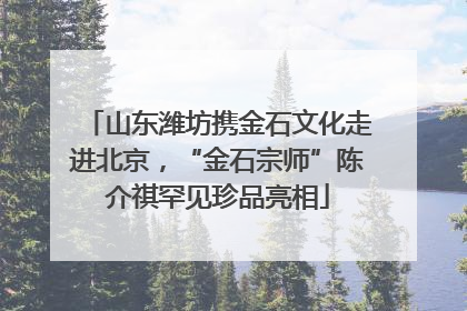 山东潍坊携金石文化走进北京，“金石宗师”陈介祺罕见珍品亮相