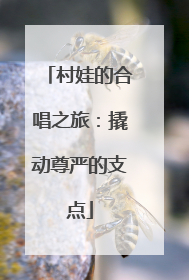 村娃的合唱之旅：撬动尊严的支点