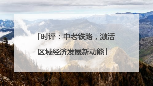 时评：中老铁路，激活区域经济发展新动能
