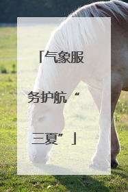 气象服务护航“三夏”