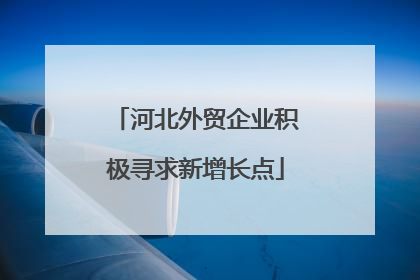 河北外贸企业积极寻求新增长点