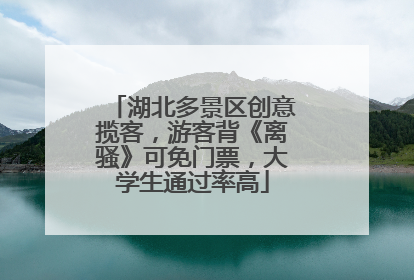 湖北多景区创意揽客，游客背《离骚》可免门票，大学生通过率高