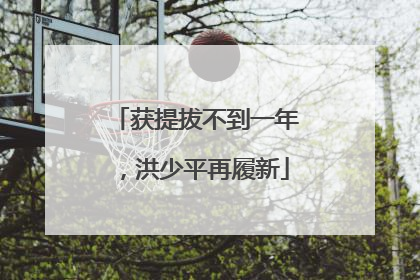 获提拔不到一年，洪少平再履新