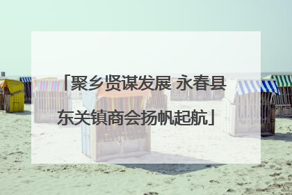 聚乡贤谋发展 永春县东关镇商会扬帆起航