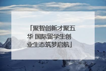 聚智创新才聚五华 国际留学生创业生态筑梦启航