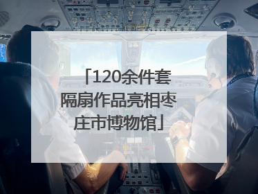 120余件套隔扇作品亮相枣庄市博物馆