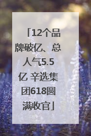 12个品牌破亿、总人气5.5亿 辛选集团618圆满收官