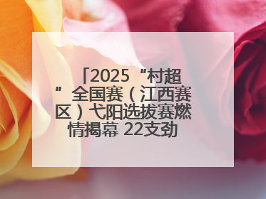 2025“村超”全国赛（江西赛区）弋阳选拔赛燃情揭幕 22支劲旅绿茵逐梦