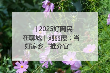 2025好网民·在聊城｜刘丽霞：当好家乡“推介官” 秀出乡村新风貌