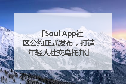 Soul App社区公约正式发布，打造年轻人社交乌托邦
