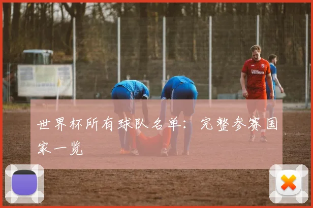 世界杯所有球队名单：完整参赛国家一览